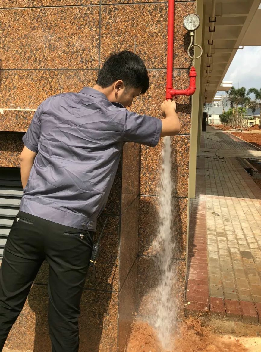 大凯消防|绿谷康都验收检测现场