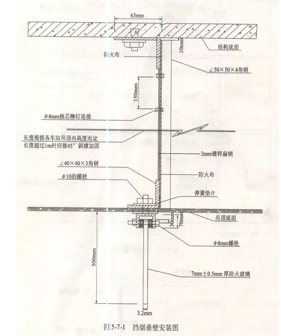 挡烟垂壁安装技术